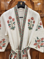 Rangrez Waffle Bathrobe