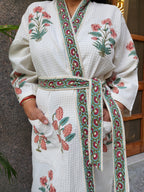 Rangrez Waffle Bathrobe