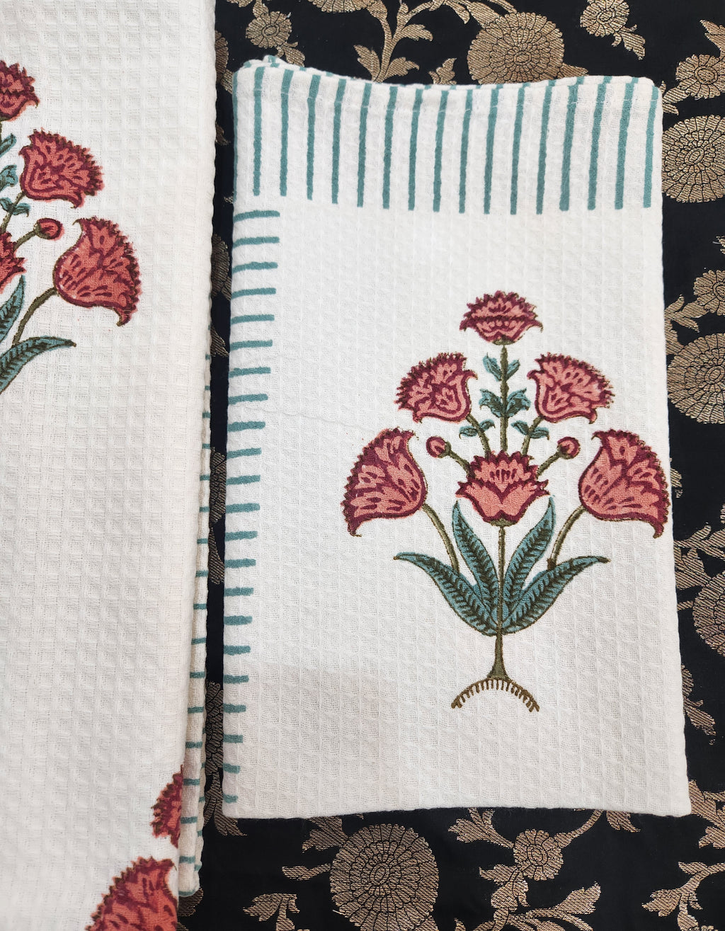 HANDBLOCKED BODY TOWEL / HAND TOWEL