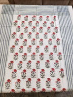 HANDBLOCK TABLE COVER 4 SEATER
