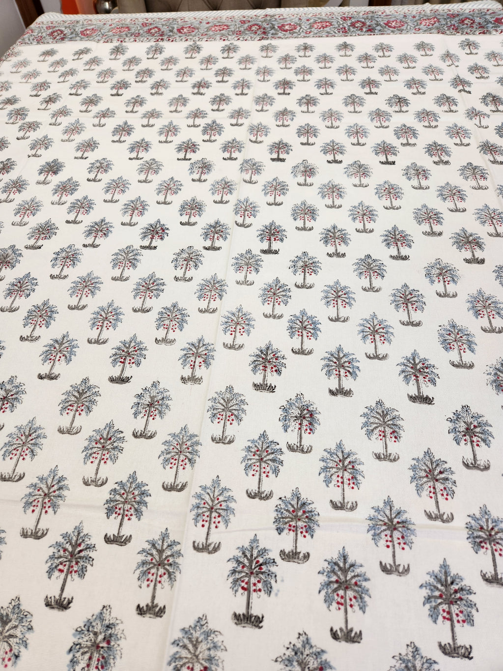 Handblock Printed Table Cover 6 SEATER