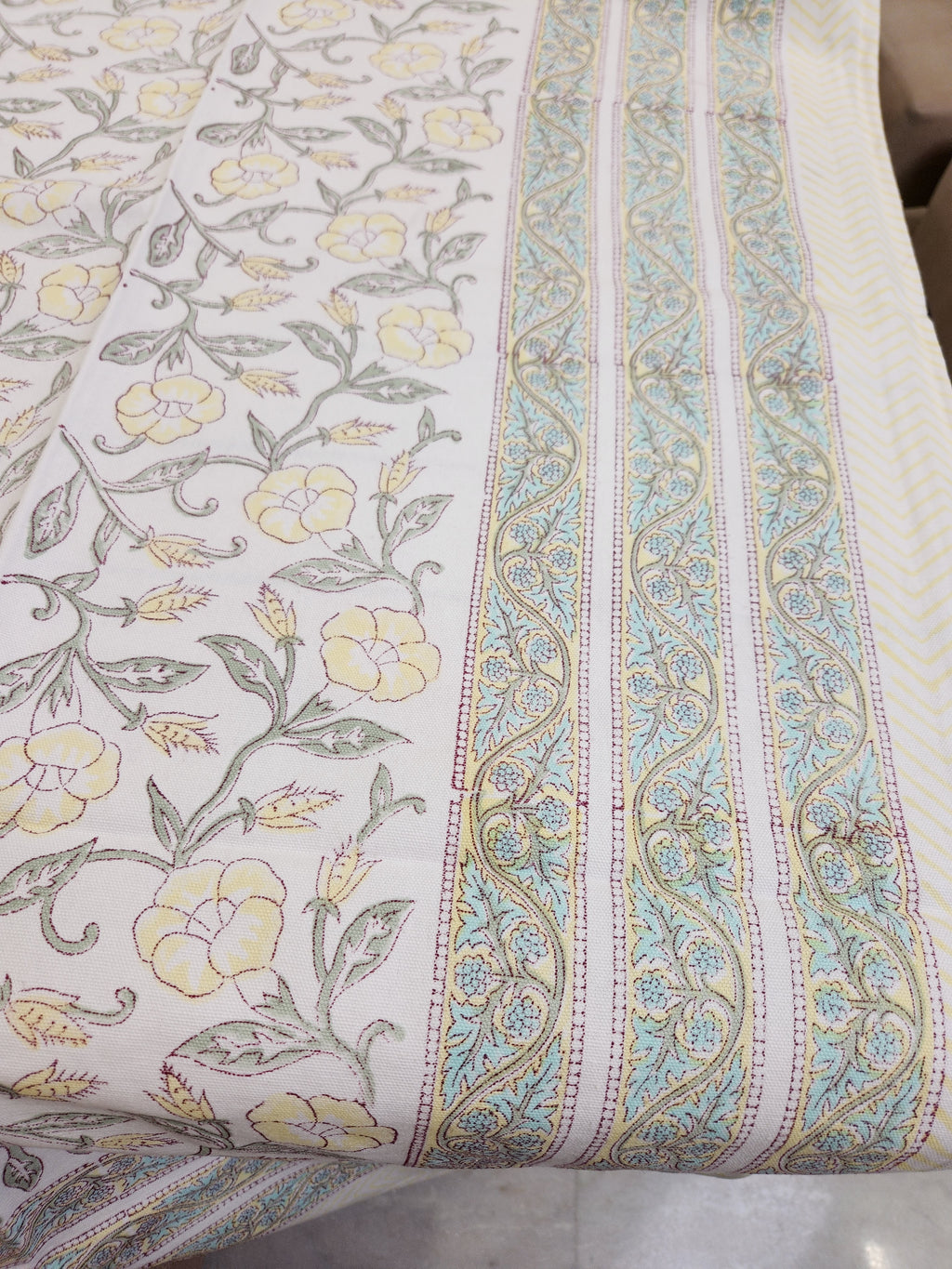 Handblock Printed Table Cover 6 SEATER