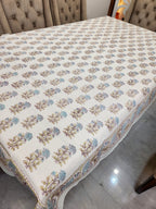 Handblock Printed Table Cover 6 SEATER