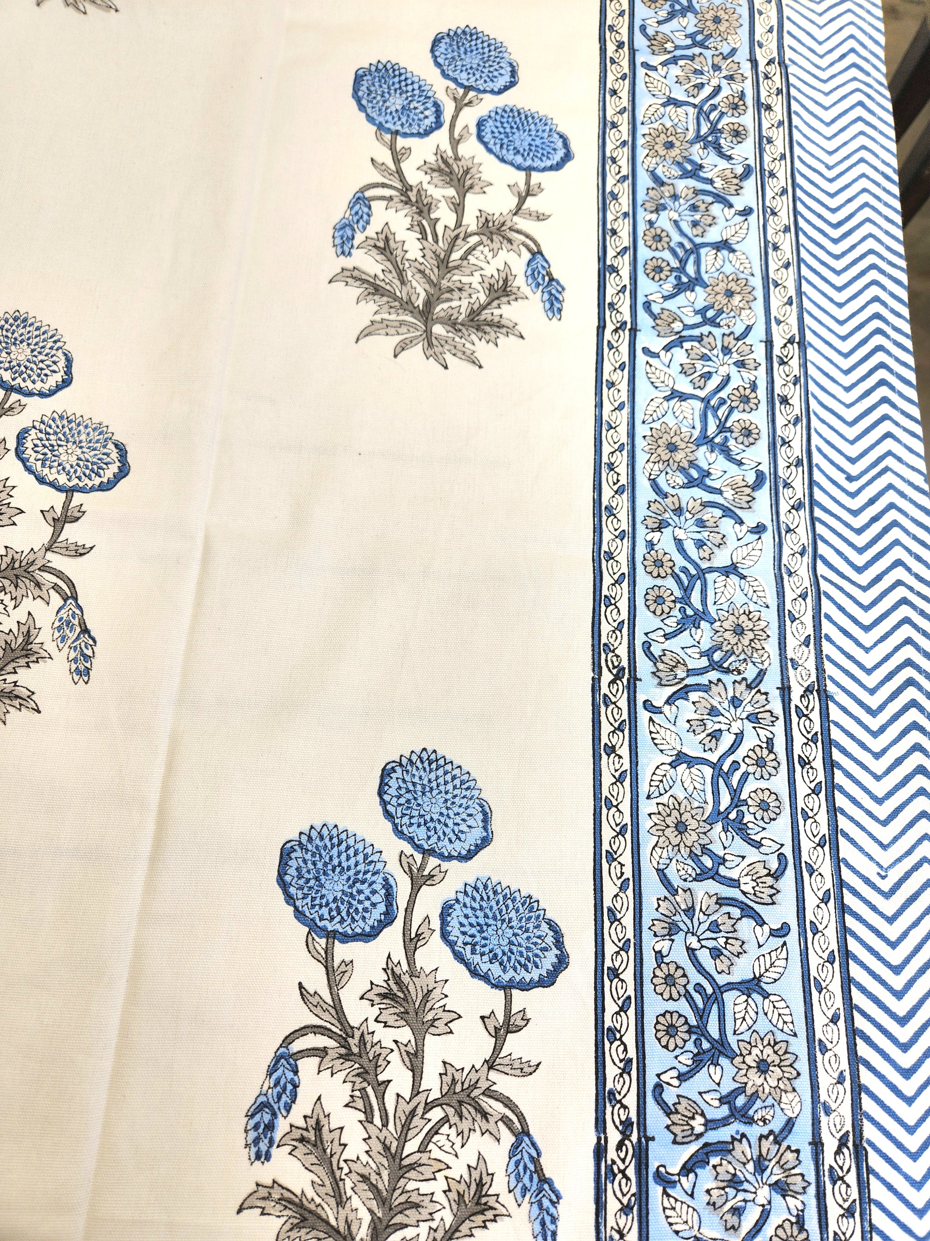 Handblock Printed Table Cover 6 SEATER