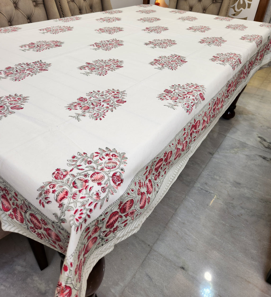 HANDBLOCK TABLE COVER 8 SEATER