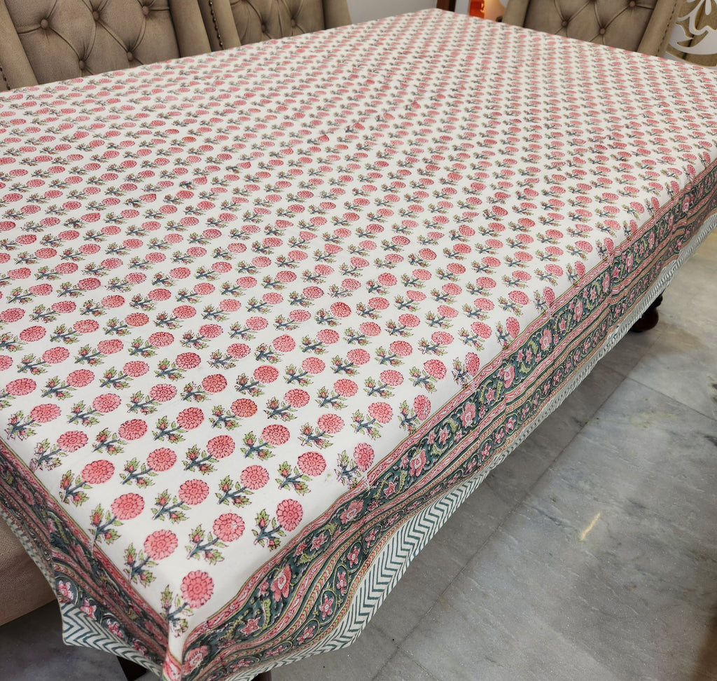 HANDBLOCK TABLE COVER 8 SEATER