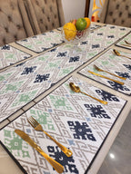 TABLE RUNNER AND TABLE MATS SET