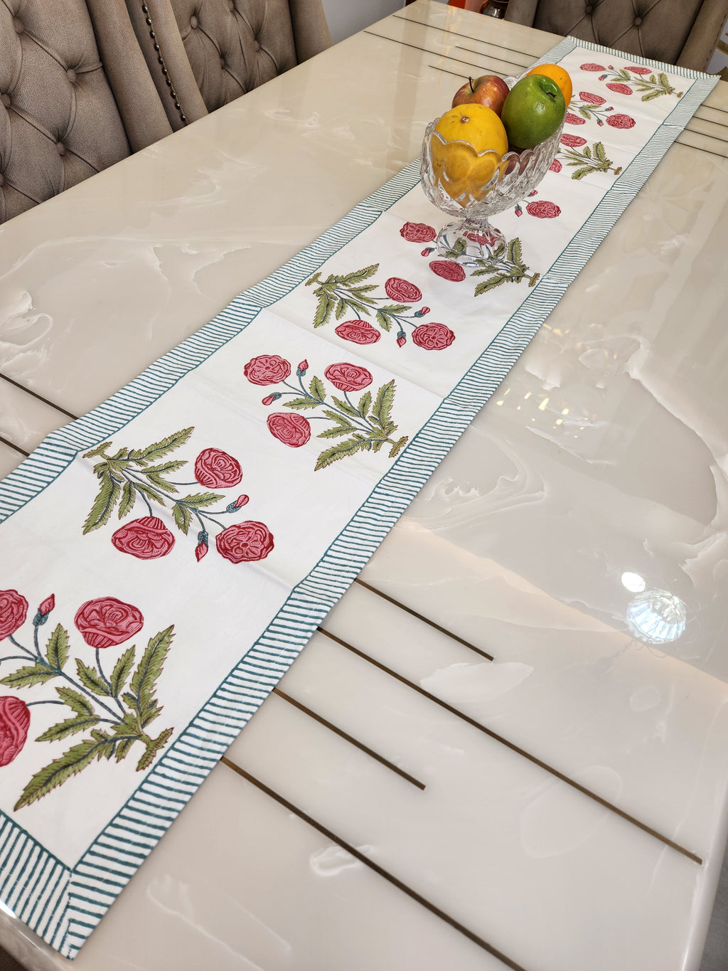 HANDBLOCK PRINTED TABLE RUNNER