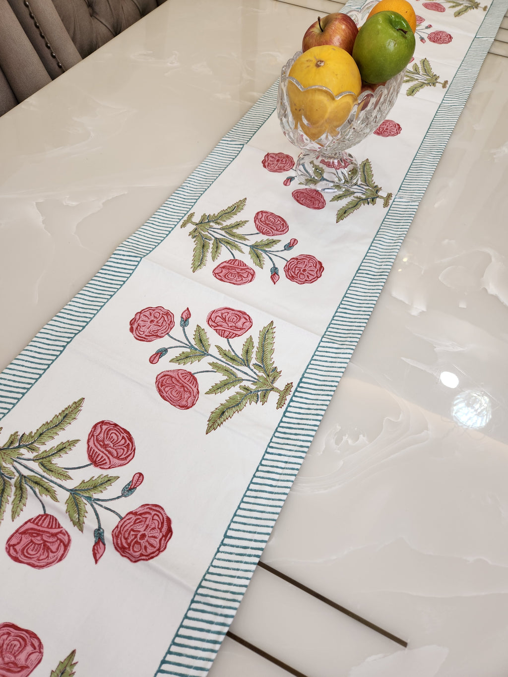 HANDBLOCK PRINTED TABLE RUNNER