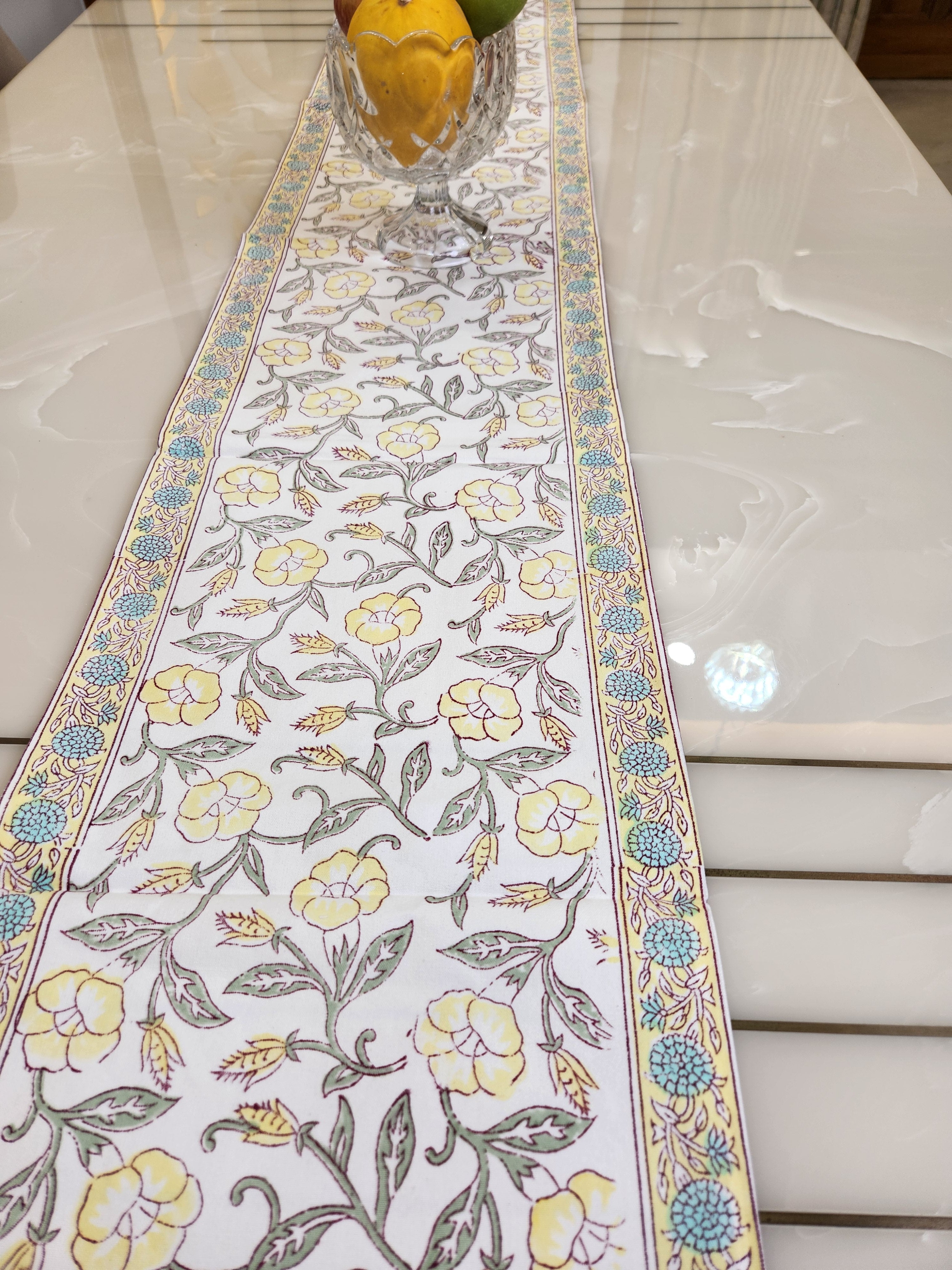 HANDBLOCK PRINTED TABLE RUNNER