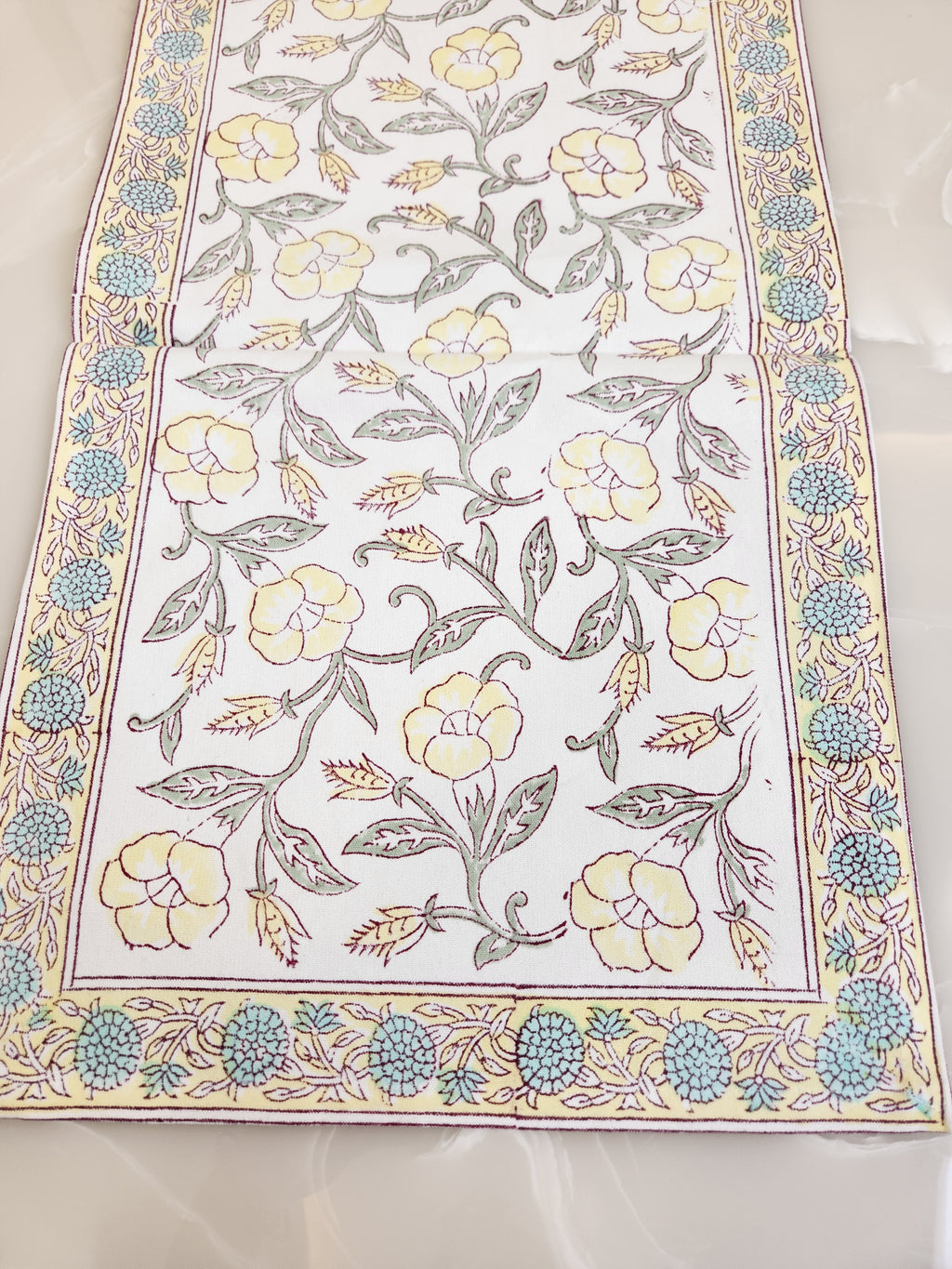 HANDBLOCK PRINTED TABLE RUNNER