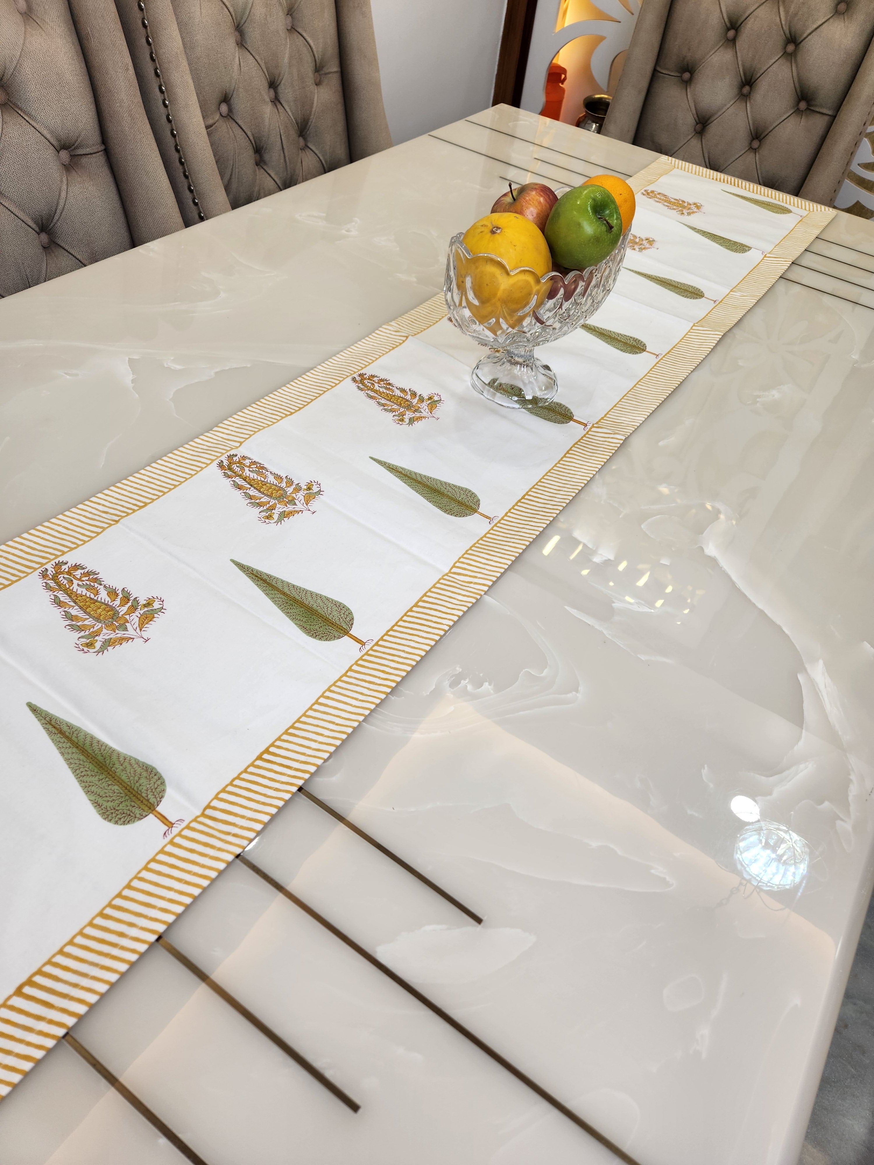 HANDBLOCK PRINTED TABLE RUNNER