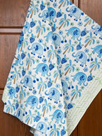 Gajraj Hand Block Printed Waffle Towel