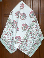 Hand Block Printed Waffle Towel
