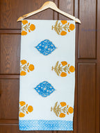 Petal Theory Hand Block Printed Waffle Towel