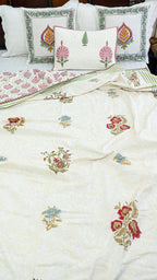 Agni Pushp Reversible Single Bed Mulmul Dohar