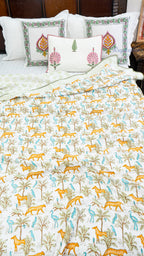 Van Bagh Reversible Single Bed Mulmul Dohar