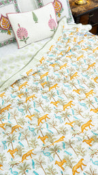 Van Bagh Reversible Single Bed Mulmul Dohar
