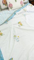 Gaj & Bhalu Reversible Single Bed Mulmul Dohar