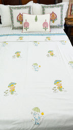 Gaj & Bhalu Reversible Single Bed Mulmul Dohar