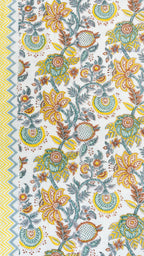 Bahaar Bagh Reversible Single Bed Mulmul Dohar