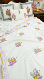 Happy Days Reversible Single Bed Mulmul Dohar