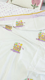 Happy Days Reversible Single Bed Mulmul Dohar