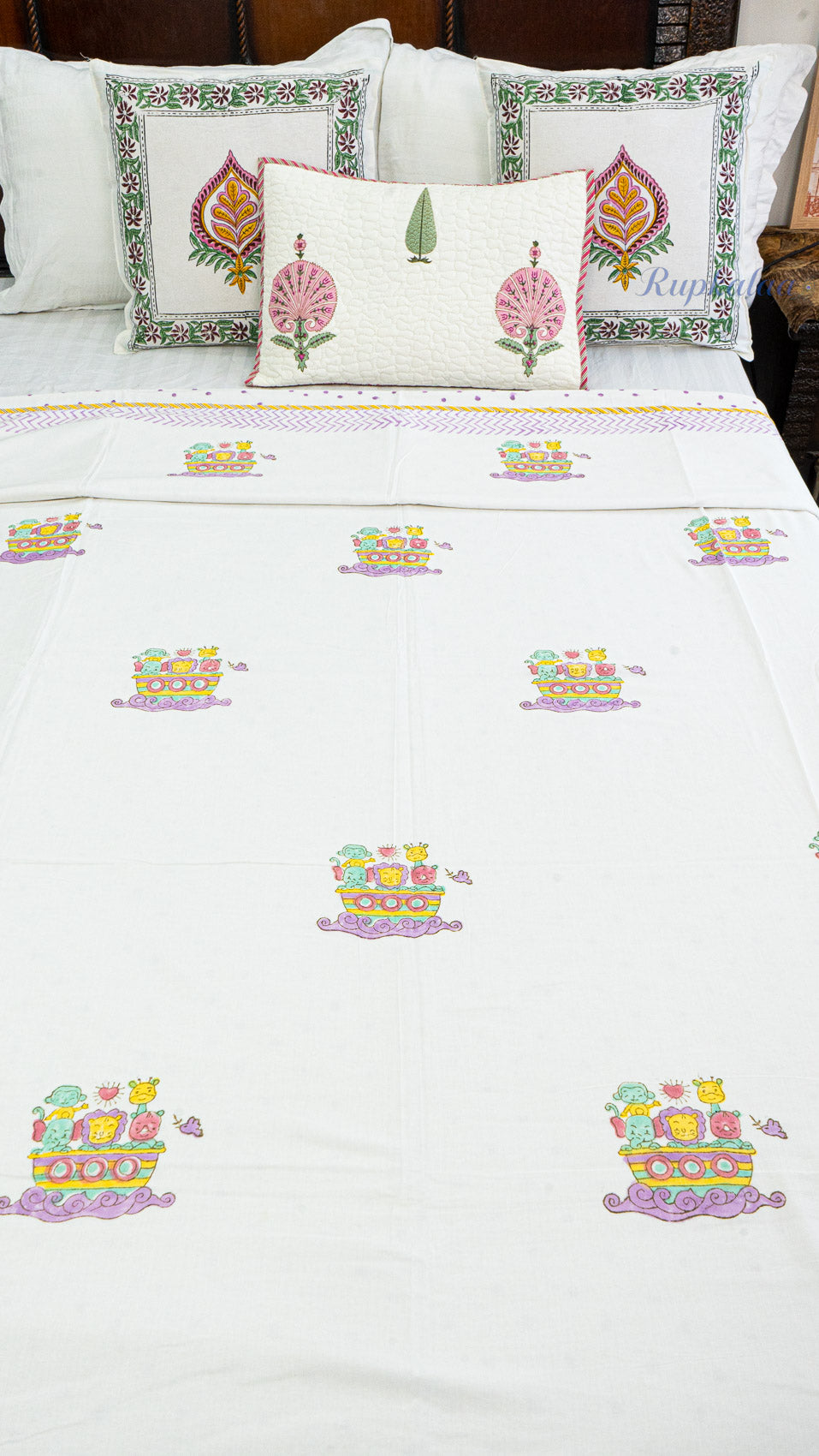 Happy Days Reversible Single Bed Mulmul Dohar