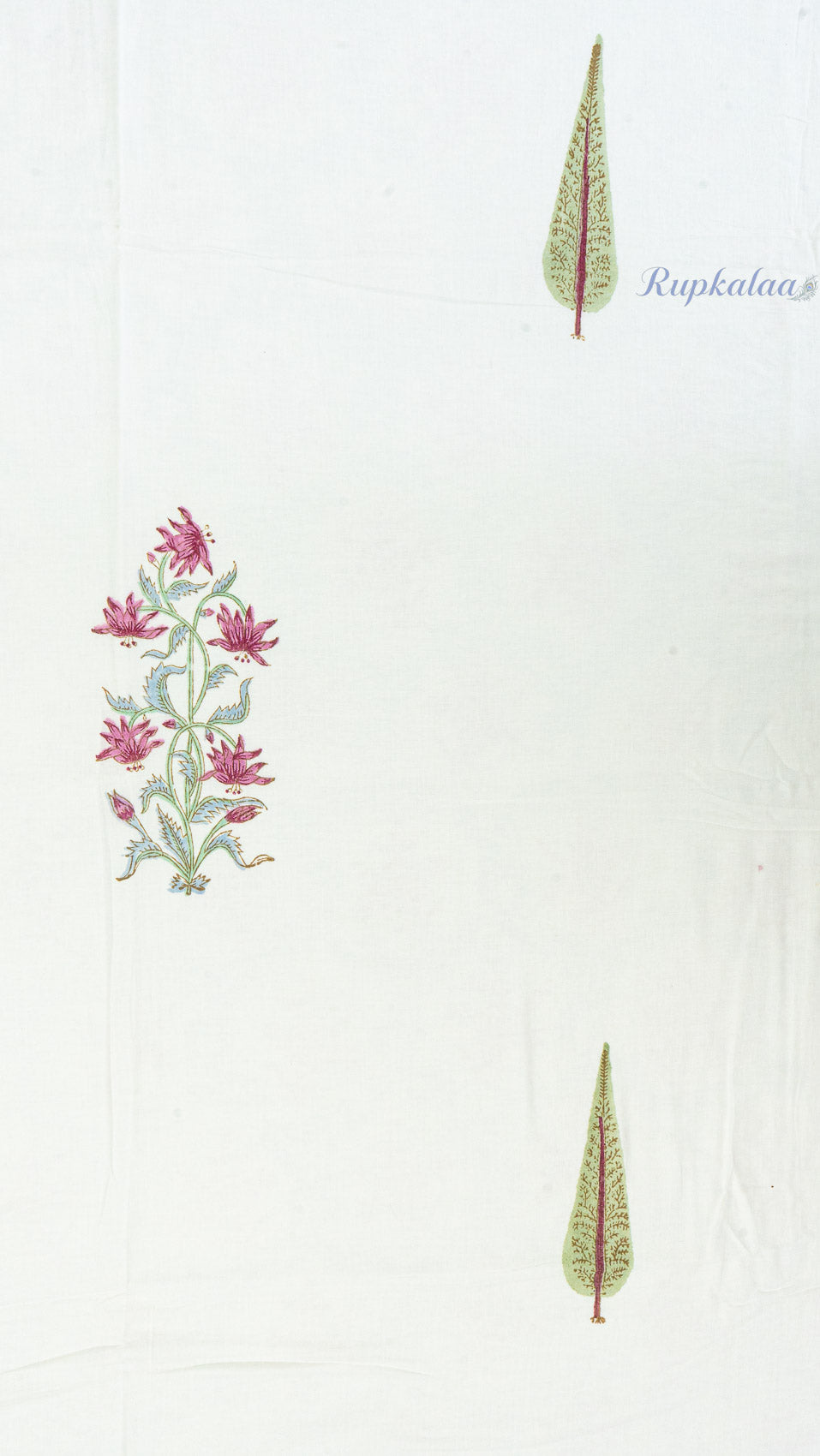 Layered Blooms Reversible Single Bed Mulmul Dohar