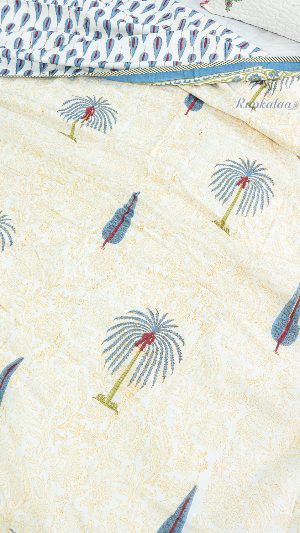 Royal Web Reversible Double Bed Mulmul Dohar