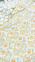 Bahaar Bagh Reversible Double Bed Mulmul Dohar