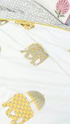 Gaj Kunj Reversible Double Bed Mulmul Dohar