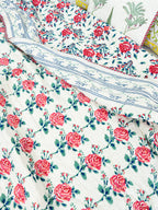 Gulaabo Reversible Mulmul Double Bed Quilt