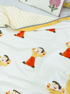 Chhota Bheem Reversible Hand Block Mulmul Dohar
