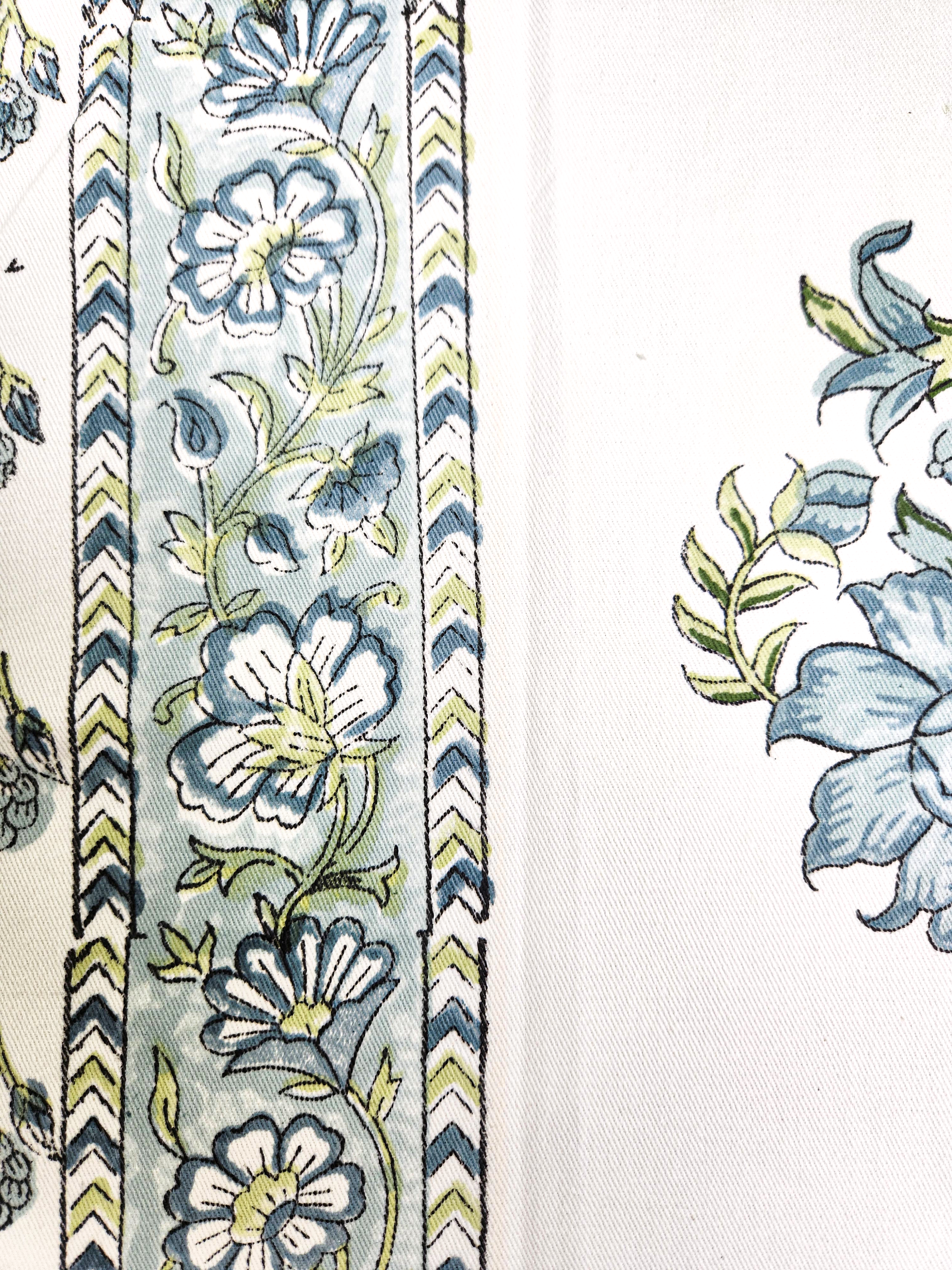 Handblock Printed Table Cover 6 SEATER