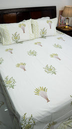 Leaf & Light Quilt and Bedsheet Set