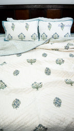 Gentle Canopy Quilt and Bedsheet Set