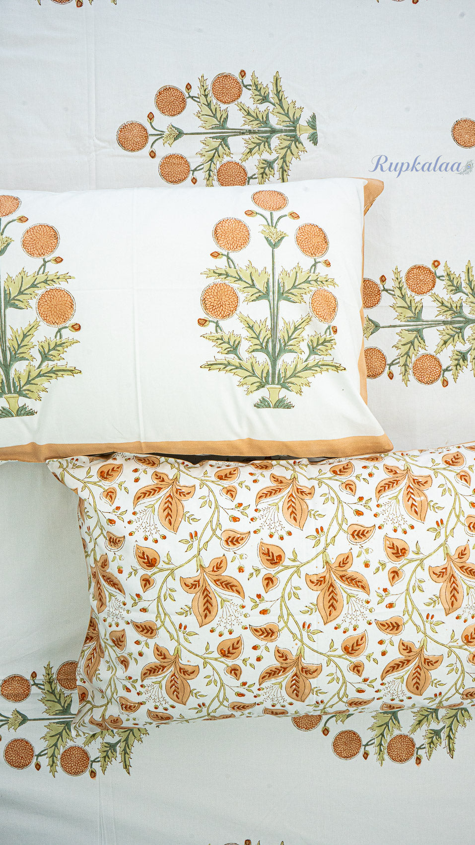 Golden Drift Quilt and Bedsheet Set