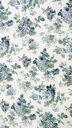 Neel Gulaab Thick Cotton Bedsheet with Two Pillow Covers