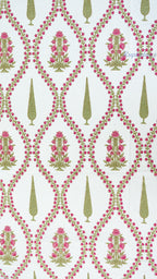 Bare Bloom Thick Cotton Bedsheet with Two Pillow Covers