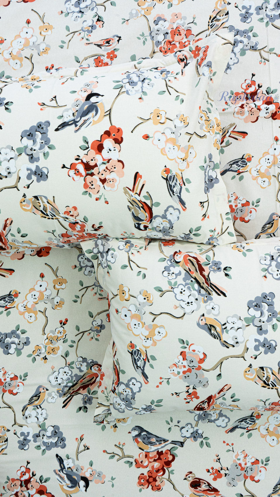 Sugandha Thick Cotton Bedsheet with Two Pillow Covers