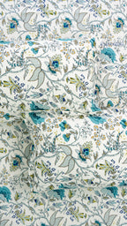 Pushp Aangan Cotton Bedsheet with Two Pillow Covers