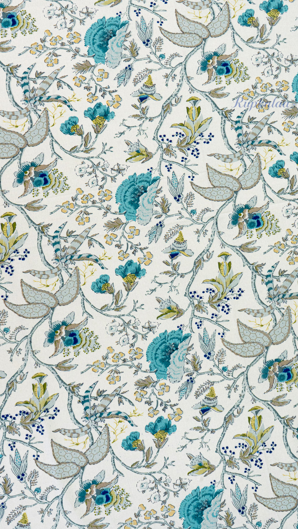 Pushp Aangan Cotton Bedsheet with Two Pillow Covers