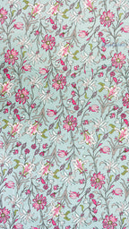 Maharani Bagh Cotton Bedsheet with Two Pillow Covers