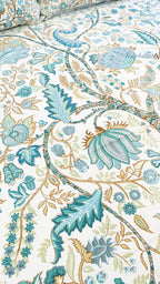 Padma Chhaya Cotton Bedsheet with Two Pillow Covers