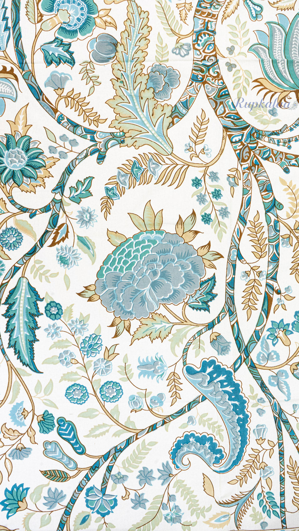 Padma Chhaya Cotton Bedsheet with Two Pillow Covers