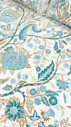 Padma Chhaya Cotton Bedsheet with Two Pillow Covers