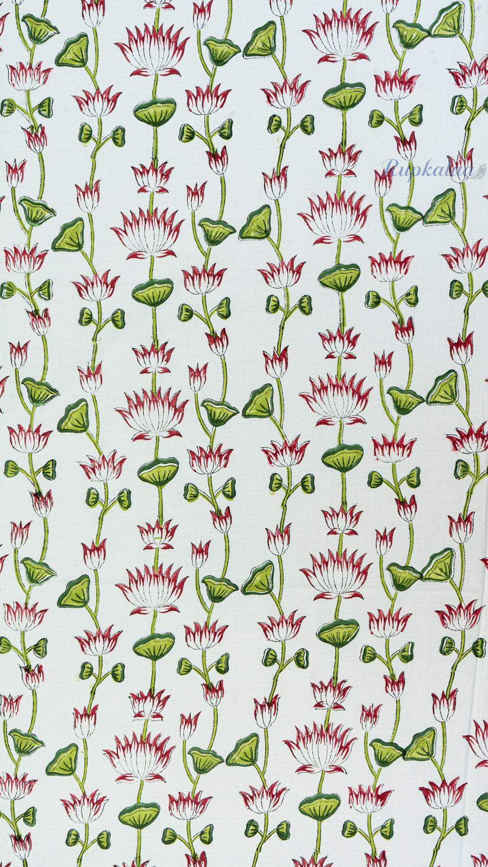 Kamal Angan Cotton Bedsheet with Two Pillow Covers