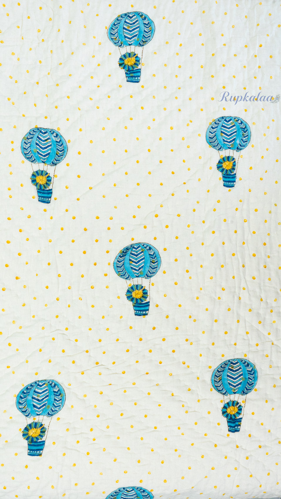 Pushp Udaan Handblock Reversible Mulmul Quilt